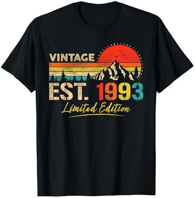 Amazon.com: Vintage Est 1991 Limited Edition Classic 1991 Men and
